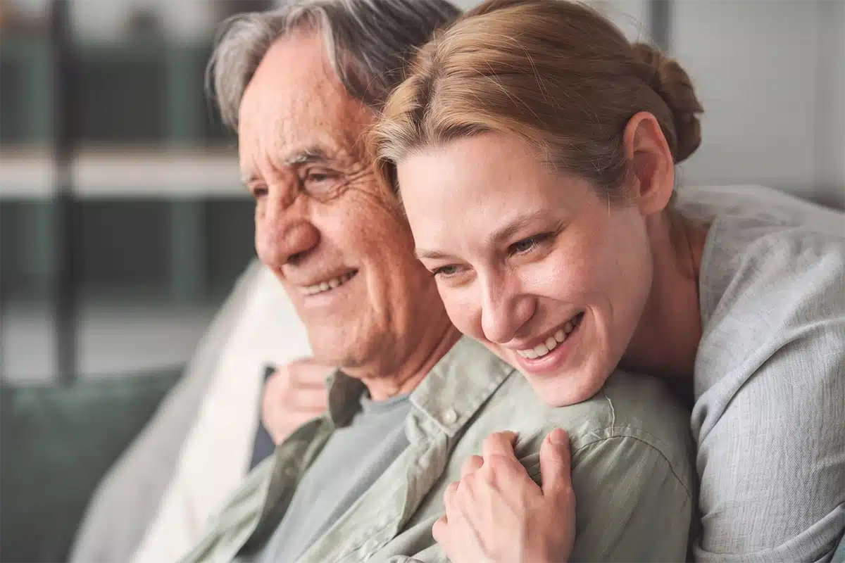 Sodalis | Senior man with granddaughter